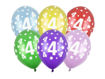 Picture of LATEX BALLOONS METALLIC 4TH BIRTHDAY 12 INCH - 6 PACK